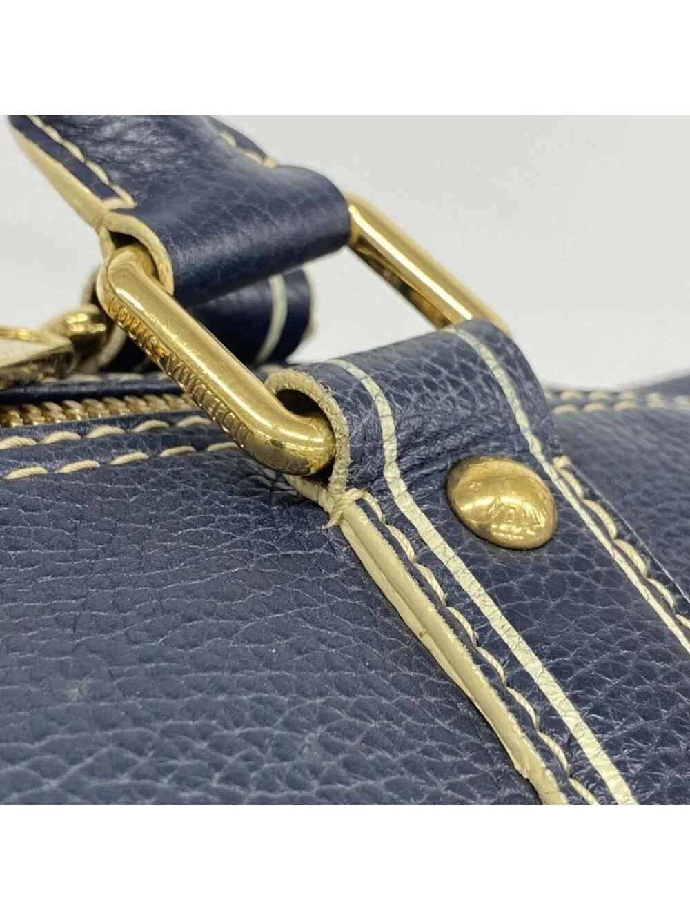 Louis Vuitton Boston Bag Tobago Keepall 50 Navy